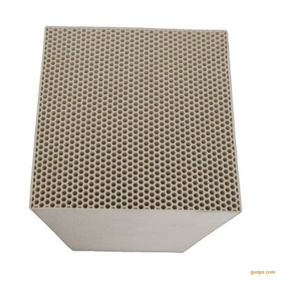 Ceramic RTO Media  heat storage media Ceramic Honeycomb for  regenerative thermal oxidizers(RTOs)